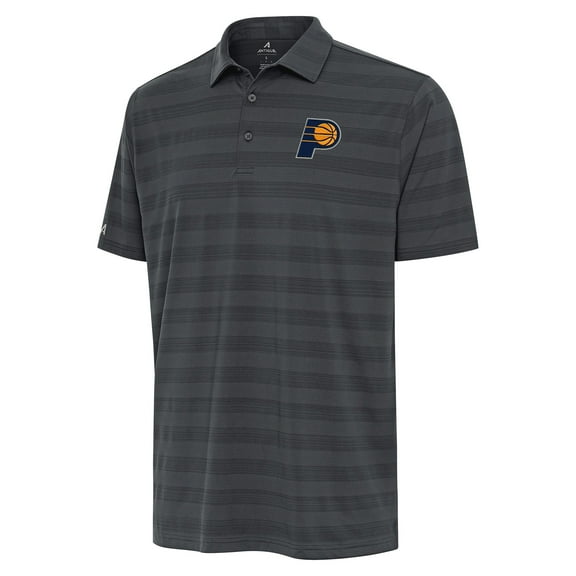 Men's Antigua Pewter Indiana Pacers Tunnel Polo