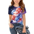 thumbnail image 2 of WRKEKC Summer Boys T Shirts Independence Day Print Round Neck Short Sleeve Patriotic Graphic for 3-14 Years, 2 of 6