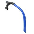 thumbnail image 2 of Tubo de respiración frontal de silicona para natación, entrenamiento profesional, tubo de buceo y snorkel para adultos (azul), 2 of 14