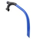 thumbnail image 2 of Tubo de respiración frontal de silicona para natación, entrenamiento profesional, tubo de buceo y snorkel para adultos (azul), 2 of 14