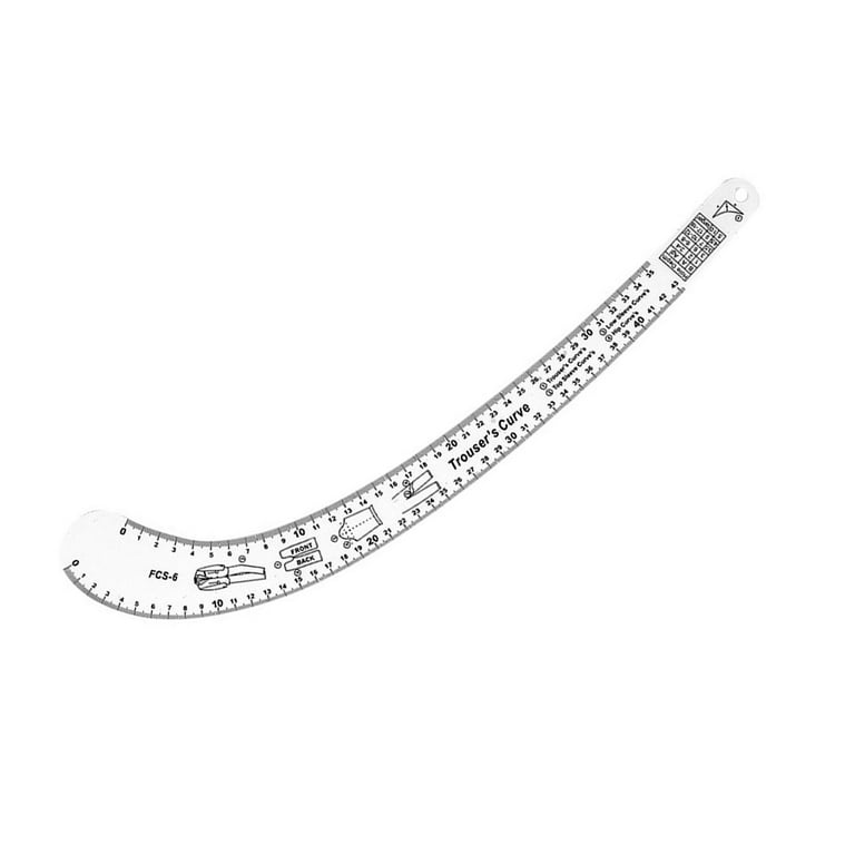Sewing Ruler, Clothing Fashion Ruler, Metric Ruler, French Curve Ruler,  Acrylic Dress Curve Rulers, Sewing Tool , Trousers Curve 
