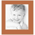 thumbnail image 2 of ArtToFrames 14x15" Red Orange Custom Mat for Picture Frame with Opening for 10x11" Photos. Mat Only, Frame Not Included (MAT-106), 2 of 5