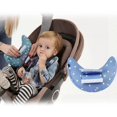 thumbnail image 2 of Cinturón de seguridad para coche para bebé, protector de hombros, almohada para asiento de bebé, cojín para el cuello para niño, forma de luna, protección para la cabeza del niño, almohada para dorm, 2 of 3