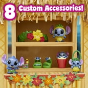 Disney Doorables ADOORBS Deluxe Stitch Superfan Doll, 2 Exclusive Figures, Unbox 10 Mini Accessories, Toy Gift For, Fans, Tweens, Girls & Kids 5+