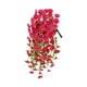 thumbnail image 4 of Guirnalda de flores artificiales colgantes con forma de lágrima de primavera que no se decolora. Rosa rojo, 4 of 9