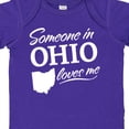 thumbnail image 4 of Inktastic Someone in Ohio Loves Me Boys or Girls Baby Bodysuit, 4 of 5