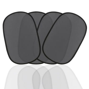 TiokMc 4 Pack Automotive Interior Heat Shields, Car Window Sun Shade for Baby, Glare and UV Rays Protection Car Seat Sun Protection for Your Child (20" * 12")