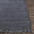 thumbnail image 2 of Hauteloom Pima Jute Living Room, Bedroom Area Rug - Contemporary - Teal, Slate Blue - 8' x 10', 2 of 10