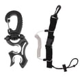 thumbnail image 2 of Soporte Para Buceo s De Buceo Con 360  degree Giratorio Y Clip Plegable + Cordón De Bobina De Liberación Rápida Con Correa De Clip Giratorio Y kusrkot Clip para manguera de buceo, 2 of 8