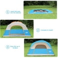 thumbnail image 3 of CAMPROS 6 Person Dome Tents with Removable Rain Fly Waterproof Windproof Family Dome Tent for Camping, 3 of 8