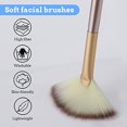 thumbnail image 2 of Juego de 5 brochas para el rostro, brochas de maquillaje, máscara fina, aplicador suave, brocha para exfoliación química, herramienta de belleza versátil para niñas maquilladoras estilistas, 2 of 5