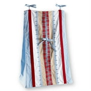 Boys Stripes And Plaids Diaper Stacker