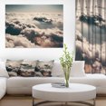 thumbnail image 1 of Sky above Dark Heavy Clouds - Contemporary Landscape Canvas Art, 1 of 3