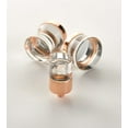 thumbnail image 4 of Schaub And Company 74-SB City Lights 7/8" Cylindrical Luxury Solid Brass And Glass Mini, 4 of 4