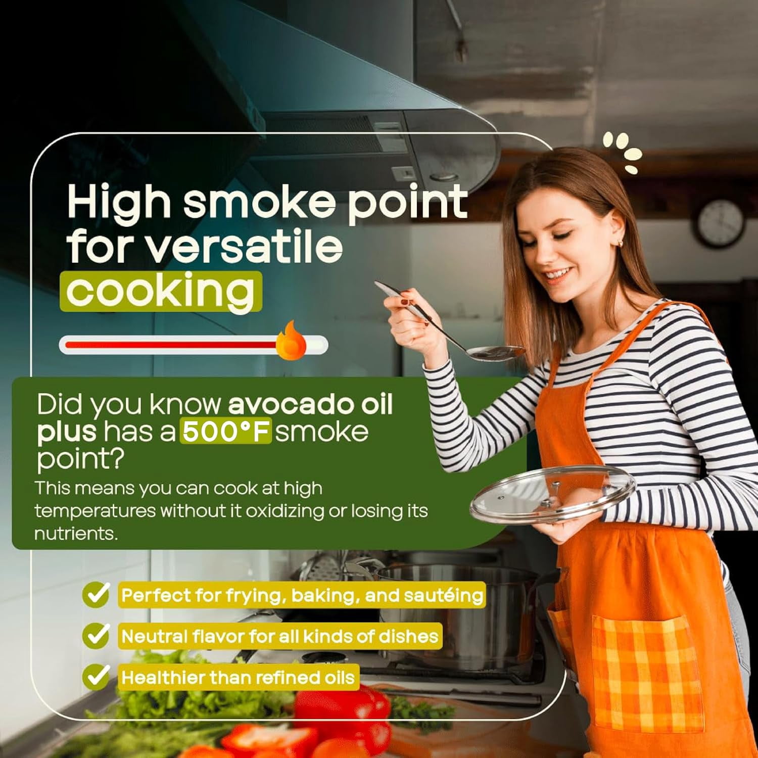 Avocado Oil Blend, Non-GMO, No Preservatives, 67.6 Fluid Ounces