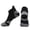 L50黑灰短筒【coolmax跑步袜】, variant on Professional Running Socks Mid Calf Basketball Socks, Thickened Towel Bottom Sports Socks Antibacterial Marathon Cycling Socks, Soft and Breathable Fabrics
