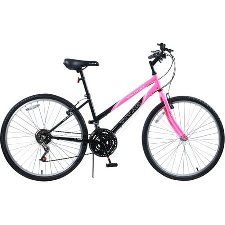 bike pink titan wildcat speed mountain hardtail walmart
