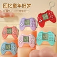 thumbnail image 2 of Mini Game Console Retro Nostalgic Tetris Snake Game Console Keychain Gift Hot Sale, 2 of 10