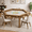 Light Walnut, variant on Avocahom Hexagonal Solid Wood Board Game Table for 4-6 Players,Convertible Dining Table/Game Table,Top Removable Gaming Table w/ Game Mat, 6*Cup Holders & Hobby Tray