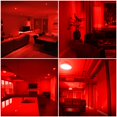 thumbnail image 3 of Bombilla roja de 5 W, luces nocturnas de colores, porche, guirnalda de luces navideñas, decoración, fácil de instalar, varias aplicaciones, paquete de 6, 3 of 5