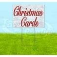 thumbnail image 1 of Christmas Cards (18" x 24") Yard Sign, Includes Metal Step Stake, 1 of 6