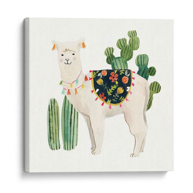 Cuadro decorativo - Dulce Alpaca Vi, Victoria Borges 80x80 Canvas Lab abstracción, arte abstracto, abstracto