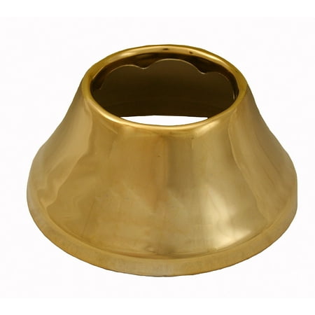 Polished Brass Handbell - Polished Brass Escutcheon 1-1/2