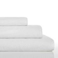 thumbnail image 5 of Graccioza Bee Waffle Hand Towel (18" x 30") - White - Made in Portugal, 550-GSM, Combed Cotton, 5 of 7