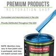 thumbnail image 4 of True Blue Firemist Quart Kit Low VOC URETHANE BASECOAT Car Auto Body Paint Kit, 4 of 6