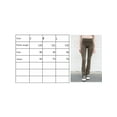 thumbnail image 5 of SAYOO Women Casual Pants, High Waist Stretchy Solid Slim Fit Trousers for Daily Street, 5 of 5