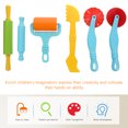 thumbnail image 3 of Miangastore 1 Ensemble Outils de Pâte d'Argile Kit Outils de Jeu de Pâte d'Argile DIY pour Enfants Outils de Modélisation, 3 of 9