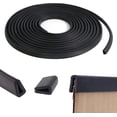 thumbnail image 4 of Rubber Edge Trim U Channel Weatherstrip Sealing Strip, Car Door Edge Protector, Covering Sharp Edges Black 7/16" x 11/32" 18FT, 4 of 4