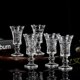 thumbnail image 2 of Round Shot Glasses, Lead Free Glass, Clear Shot Glass with Heavy Base, 2 of 5