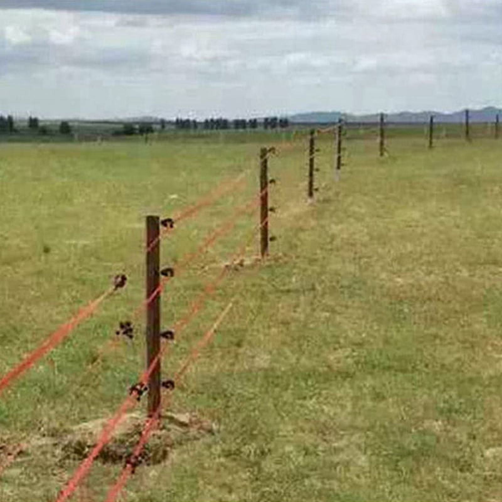 Plastic Electronic Fence Wire Tensioner Livestock Electric Fence Wire Portable Tape Tighteners for Farm Accessories 72Pc