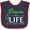 Navy and Red, variant on Inktastic Donate Life-be an Organ Donor Boys or Girls Baby Bib