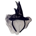 thumbnail image 4 of Diadema de Halloween jinwen Sombrero de bruja negro sombreros de cosplay, 4 of 8