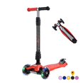 thumbnail image 1 of Trottinette Kick Trottinette pour Enfants Trottinette à 3 Roues, 4 Roues en Pu à Hauteur Réglable Plateau Extra Grand Meilleurs Cadeaux pour Enfants, Garçons Filles, 1 of 5