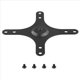 thumbnail image 4 of 10X Placa de Soporte de Montaje para Monitor Portátil con Orificio para Tornillos de 1/4 de Pulgada de 100 X 100 mm, 75 X 75 mm, Juego de Tornillos, 4 of 8