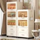 thumbnail image 2 of Armario multifunción para sala de estar, armario para el hogar, caja de almacenamiento de gran capacidad con cajones, muebles para el hogar, 35/45/55cm, 2 of 4