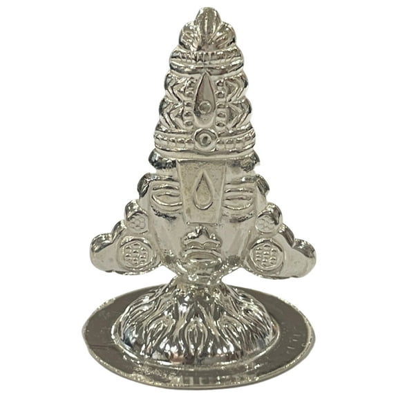 925 Sterling Silver Balaji Incense Stick Holder / Agarbatti Stand - Style#06