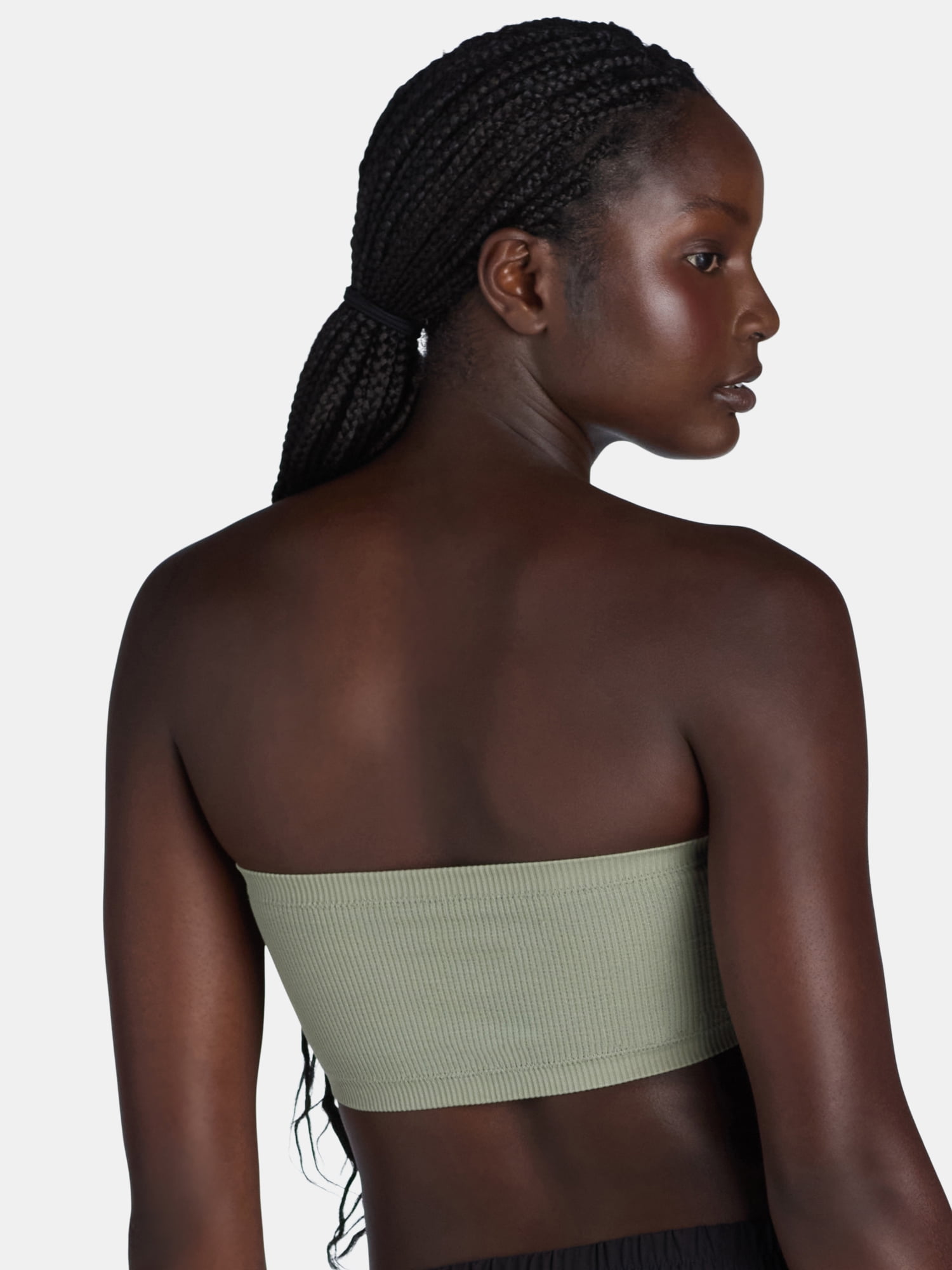 No Boundaries Women's Seamless Bandeau Bra, Sizes XS-XXXL