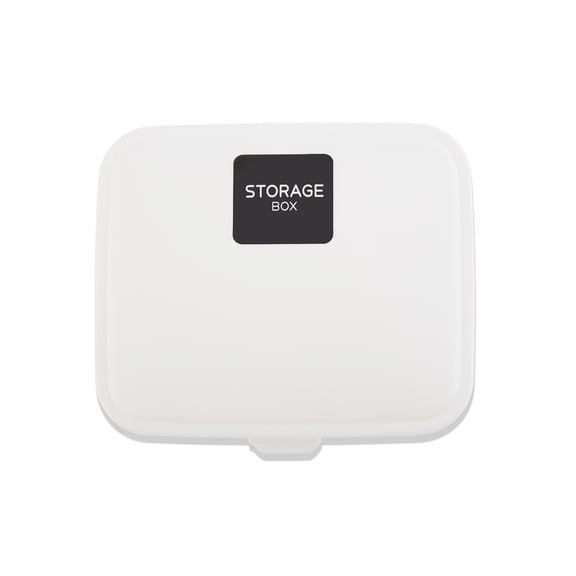 Unique Bargains Simple and Portable Jewelry Box Organizer for Travel White