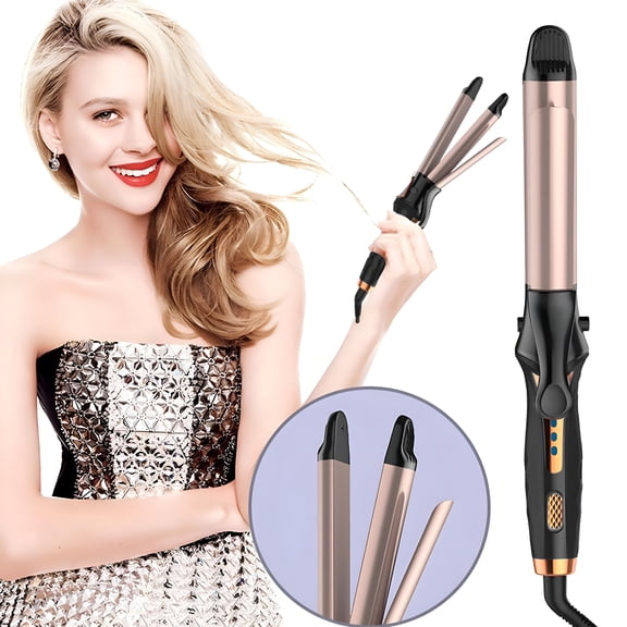 EXLEAF 2 Inch Curling Iron,Tourmaline Ceramic Curling Iron,Auto Rotate Left Rotate Right Rotate Barrel Produces Classic Curls-For Use on Short,Medium,Long Hair