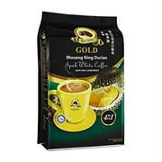 Hicomi Gold Musang King Durian Ipoh White Coffee 38gx12 Sachets