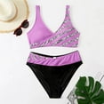 thumbnail image 6 of Womens Bikini Swimsuits High Waisted Sexy Bikinis Sets Tummy Control Swimsuits Full Coverage High Rise Bathing Suits, 6 of 7