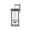 thumbnail image 4 of Millennium Lighting  Barkeley 4 Light 27 inch Outdoor Wall Sconce Powder Coat Bronze, 4 of 5