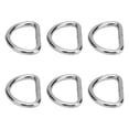 thumbnail image 4 of Metal Rings, D Rings Premium Iron Wide Application  For Bag For Clothes For Backpack Gold,Gray,Silver, 4 of 8