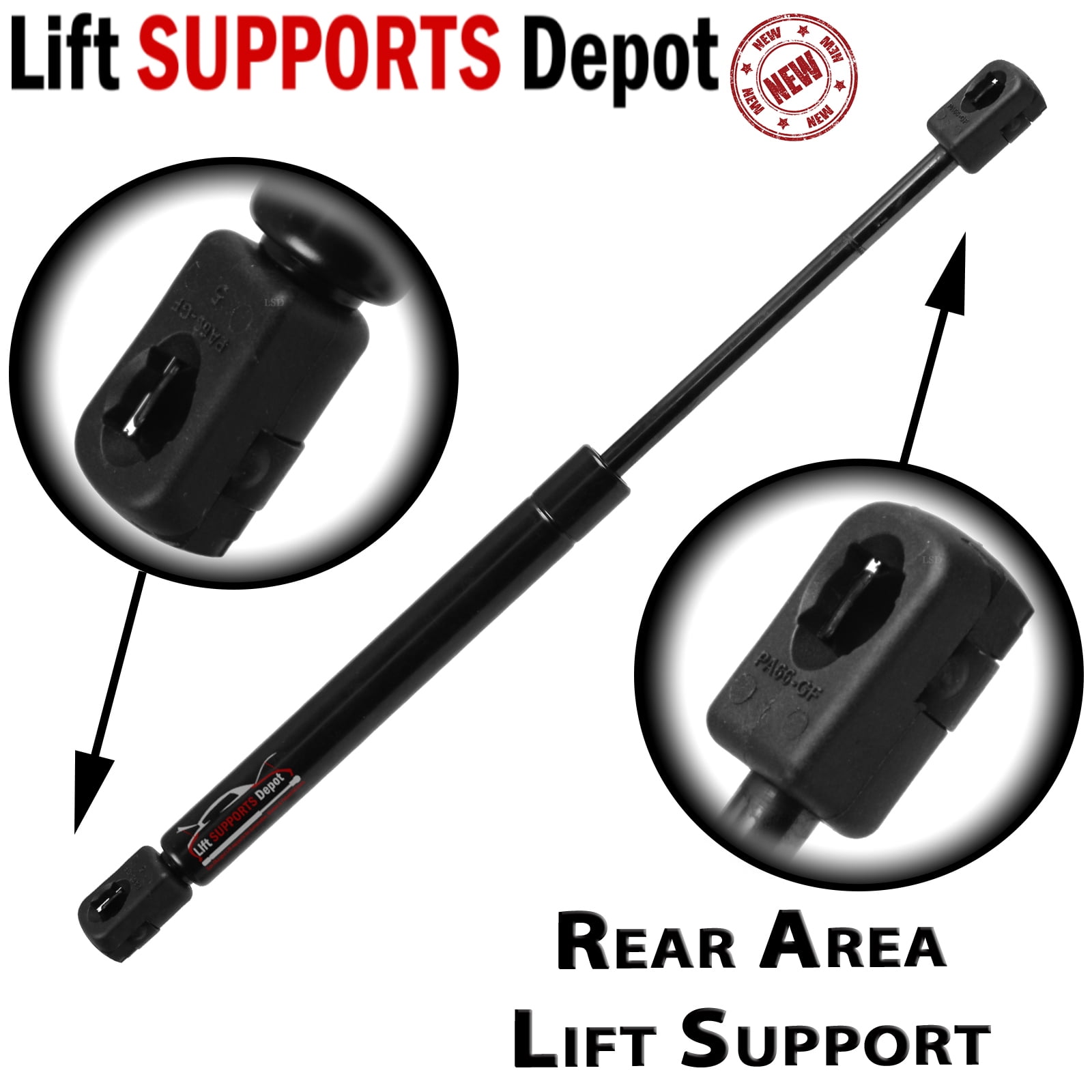 Qty 1 Fits Porsche 911 2004 to 2013 Rear Engine lid Lift ...