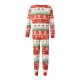 thumbnail image 2 of Family Christmas Pajamas Parent-child Christmas Pajamas with Cartoon Pattern, Family Matching Nightwear Clothing, 2 of 10