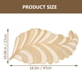 thumbnail image 2 of unbranded 2Ud Manteles Decorativos De PVC Dorados Para Con Aislamiento Térmico Y, 2 of 8